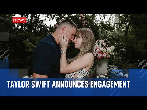 Taylor Swift announces engagement to NFL star Travis Kelce