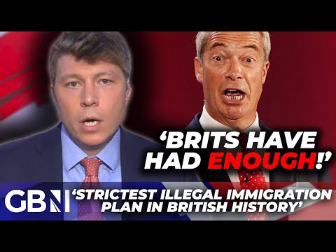 ‘The public have had enough!’ – Patrick Christys backs Nigel Farage’s strict deportation plan