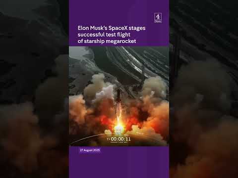 Elon Musk’s Starship has successful test launch in Texas