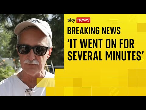Witness: Gunfire at US primary school happened ‘for several minutes’
