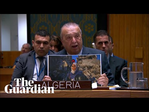 ‘Never forget me’: UN diplomat reads killed Gaza journalist’s letter to son