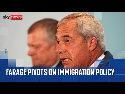 Farage rows back on pledge to deport illegal migrant women and girls