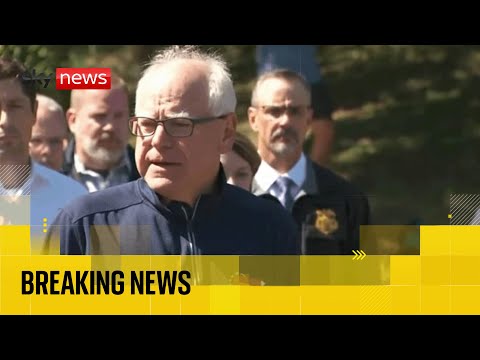 Tim Walz speaks as suspected gunman in Minneapolis school attack named
