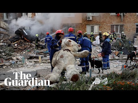 Ukraine war: children among those killed in Russian attack on Kyiv