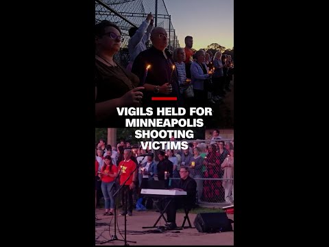 Vigils held for Minneapolis shooting victims