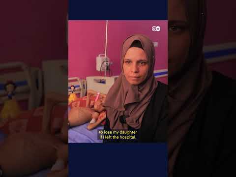 Personal stories of two Gazan children suffering from malnutrition | DW News