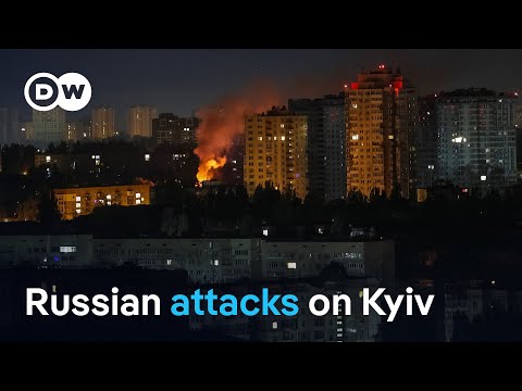 The Ukrainian capital Kyiv was hit by massive Russian air strikes | DW News