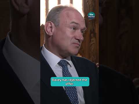 LibDem leader Ed Davey to boycott Trump’s state visit over Gaza