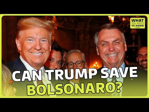 Can Trump help ex-Brazil President Bolsonaro avoid prison for alleged coup plot? | WYNTK | ITV News