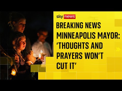Minneapolis mayor calls for ban on assault weapons after Catholic school shooting