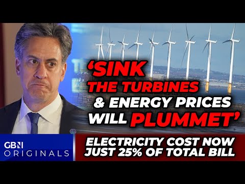‘SINK wind turbines and energy costs will plummet!’ Net zero sends UK bills to highest in the world