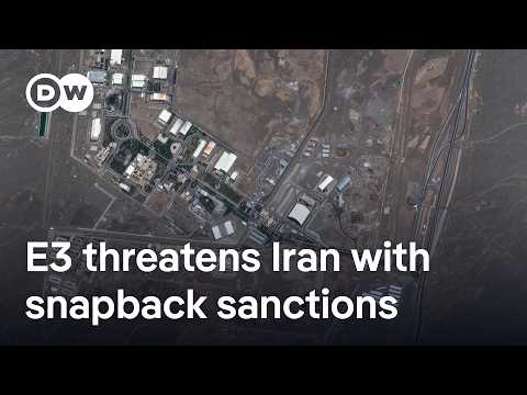 Could looming European ‘snapback’ sanctions on Iran’s uranium enrichment dash hopes for diplomacy?