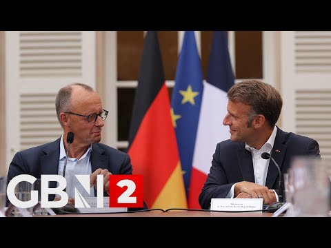 WATCH: Macron and Merz hold a Franco-German cabinet meeting