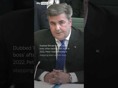 Moment ‘Britain’s most hated boss’ grilled by MPs in 2022