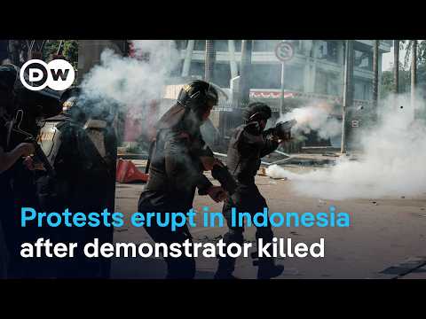 The killing of a civilian by a police vehicle sparked protests | DW News