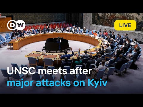 Live: UN Security Council meets after major attacks on Kyiv | DW News