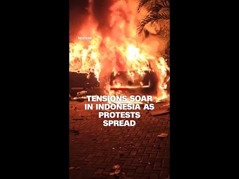 Tensions soar in Indonesia as protests spread