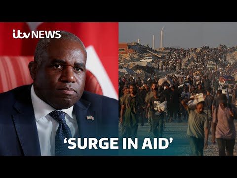 UK to offer fresh support for Gaza as Israel steps up military action | ITV News