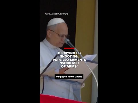 Decrying US shooting, Pope laments ‘pandemic of arms’