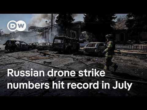 Are Russia’s recent attacks on Ukraine a result of Trump’s sanction talk? | DW News