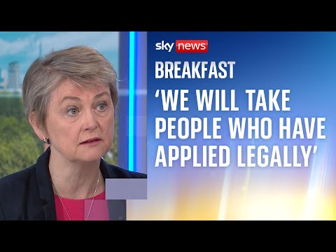 Migrant detentions will begin ‘in a matter of days’, says Cooper