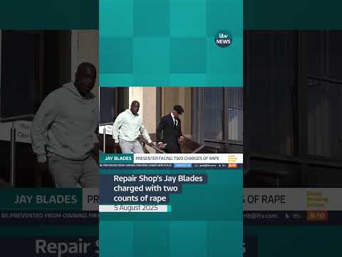 Jay Blades, former host of BBC’s The Repair Shop, charged with two counts of rape | ITV News