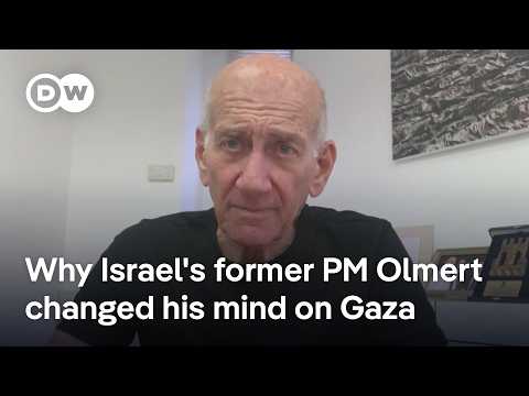 ‘It is a really bad idea’ Former Israeli PM Olmert on Netanyahu’s Gaza plans | DW News