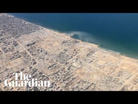 Gaza before and after: fresh video shows extent of Israel’s destruction