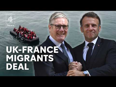 UK and France begin limited one-in-one-out migrant returns deal
