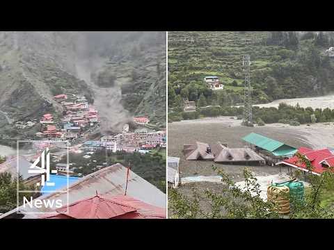Over 100 missing as flash flood engulfs India village