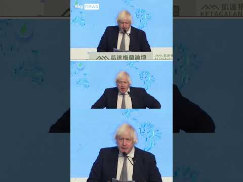 Johnson talks tough on China and Russia