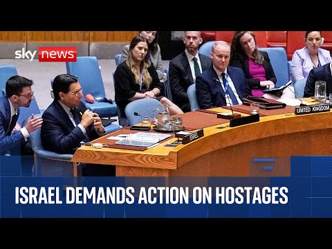 UN Security Council meeting on Hamas held hostages in Gaza