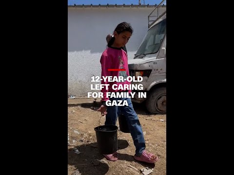 A 12-year-old girl’s quest to find food in Gaza