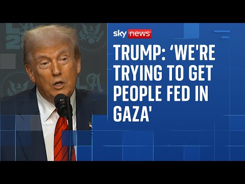 Trump dodges question on Israel ‘re-occupying all of Gaza’