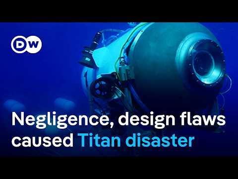 US investigation blames negligence and design flaws for Titan submersible disaster | DW News