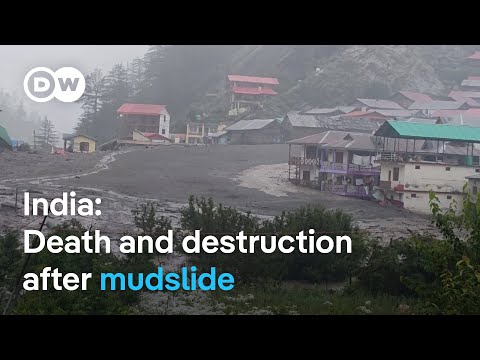 What caused the flash flooding that swept through village in India’s state of Uttarakhand? | DW News