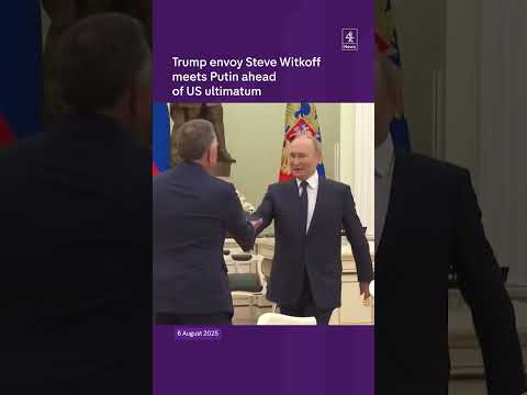 US Special Envoy Witkoff meets Vladimir Putin in Moscow