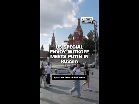 US special envoy Witkoff meets Putin in Russia