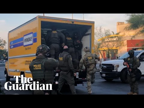 Border patrol agents use unmarked rental truck to ambush people at LA Home Depot