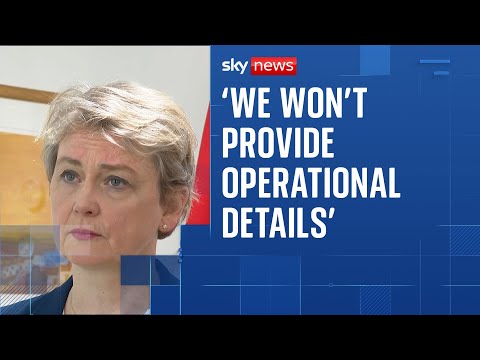 Home Secretary refuses to say how many migrants have been detained