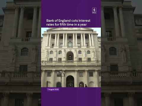 Bank of England cuts interest rates