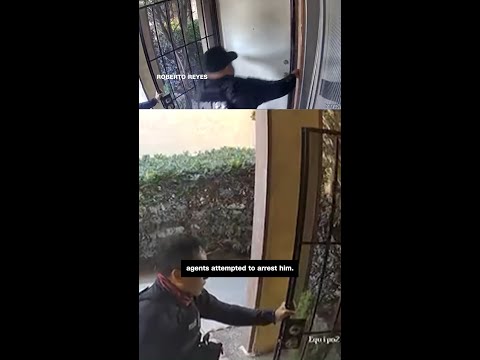 Nicaraguan migrant escapes ICE, barricades himself at home