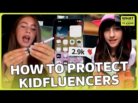 Kidfluencers: the teens with big money TikTok deals and the plan to protect their futures | ITV News