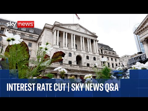 What does interest rate cut mean for my money? | Sky News Q&A