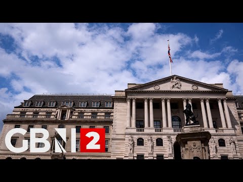 WATCH: Live shot of the exterior of the Bank of England as interest rates are expected to be cut