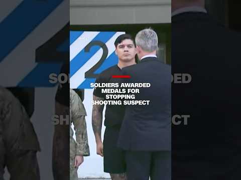Army awards medals to soldiers who subdued suspect in Fort Stewart shooting