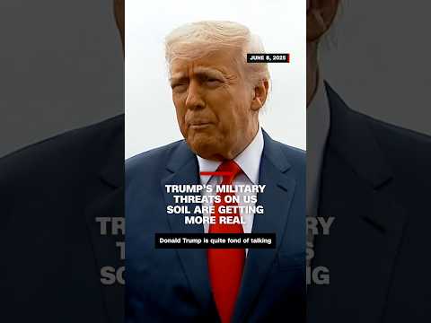 Trump’s military threats on US soil are getting more real