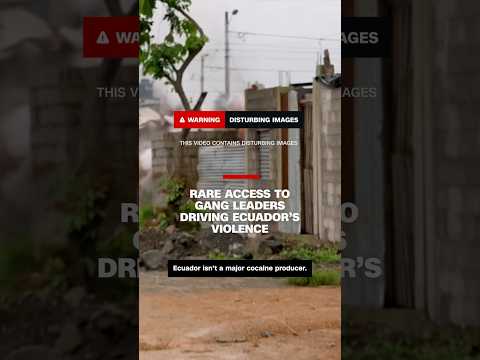Rare access to gang leaders driving Ecuador’s violence