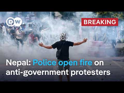 Nepal police kill at least 14 in protest over social media ban | DW News