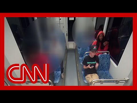 Authorities release surveillance video of Ukrainian refugee’s murder on light rail